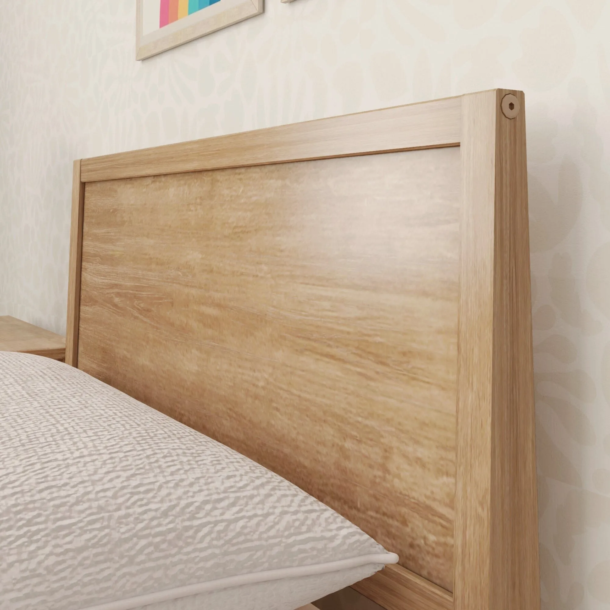 Twin Panel Bed