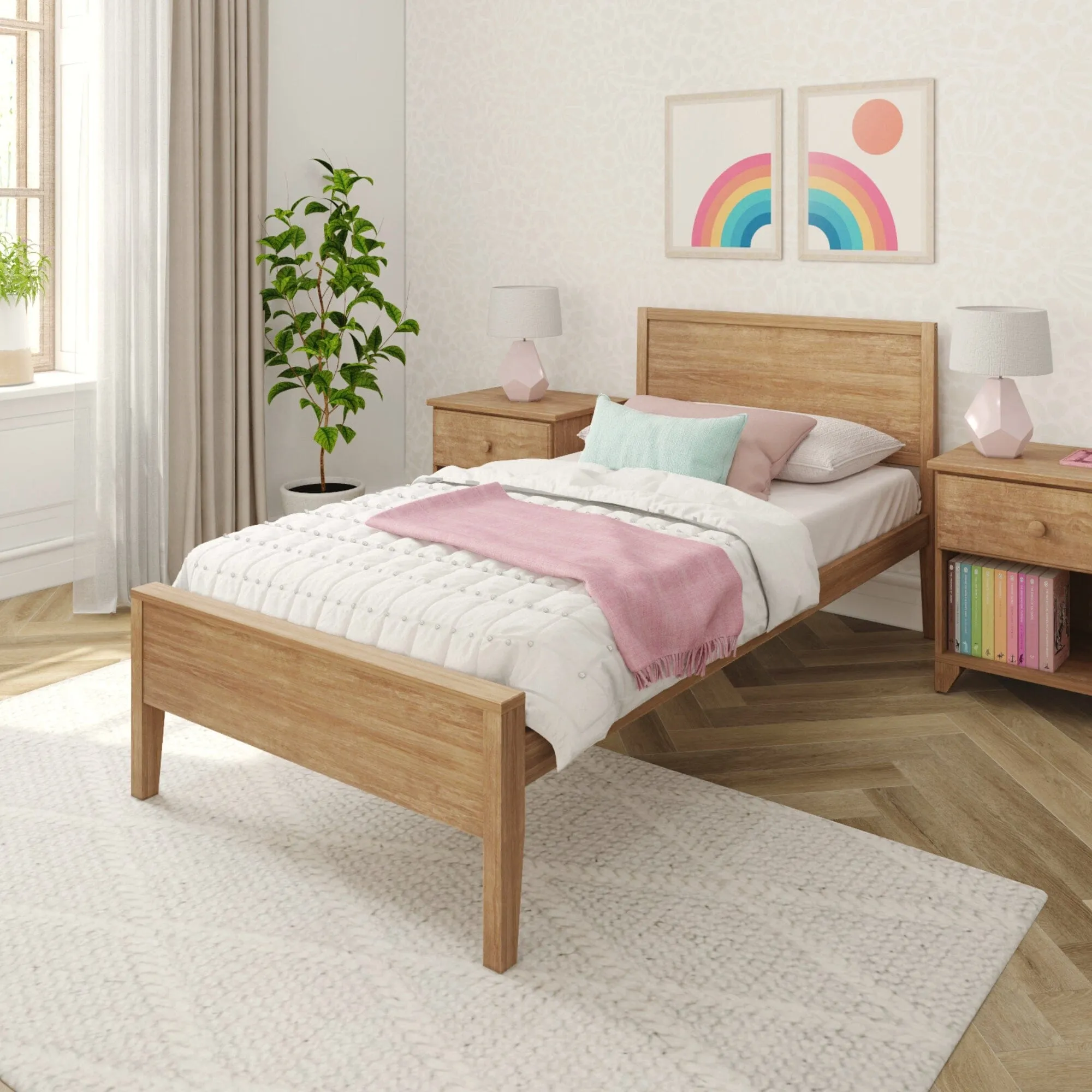 Twin Panel Bed