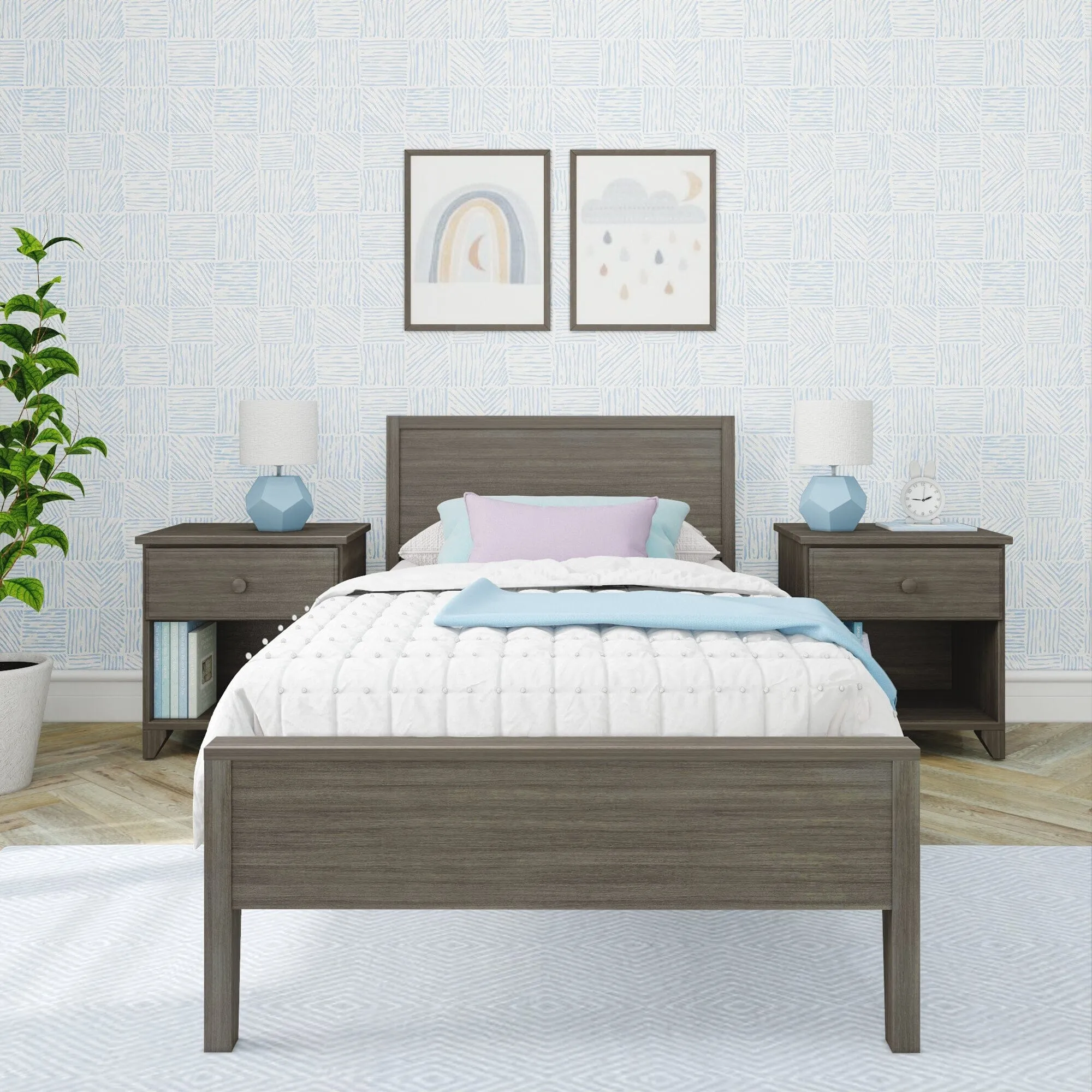 Twin Panel Bed