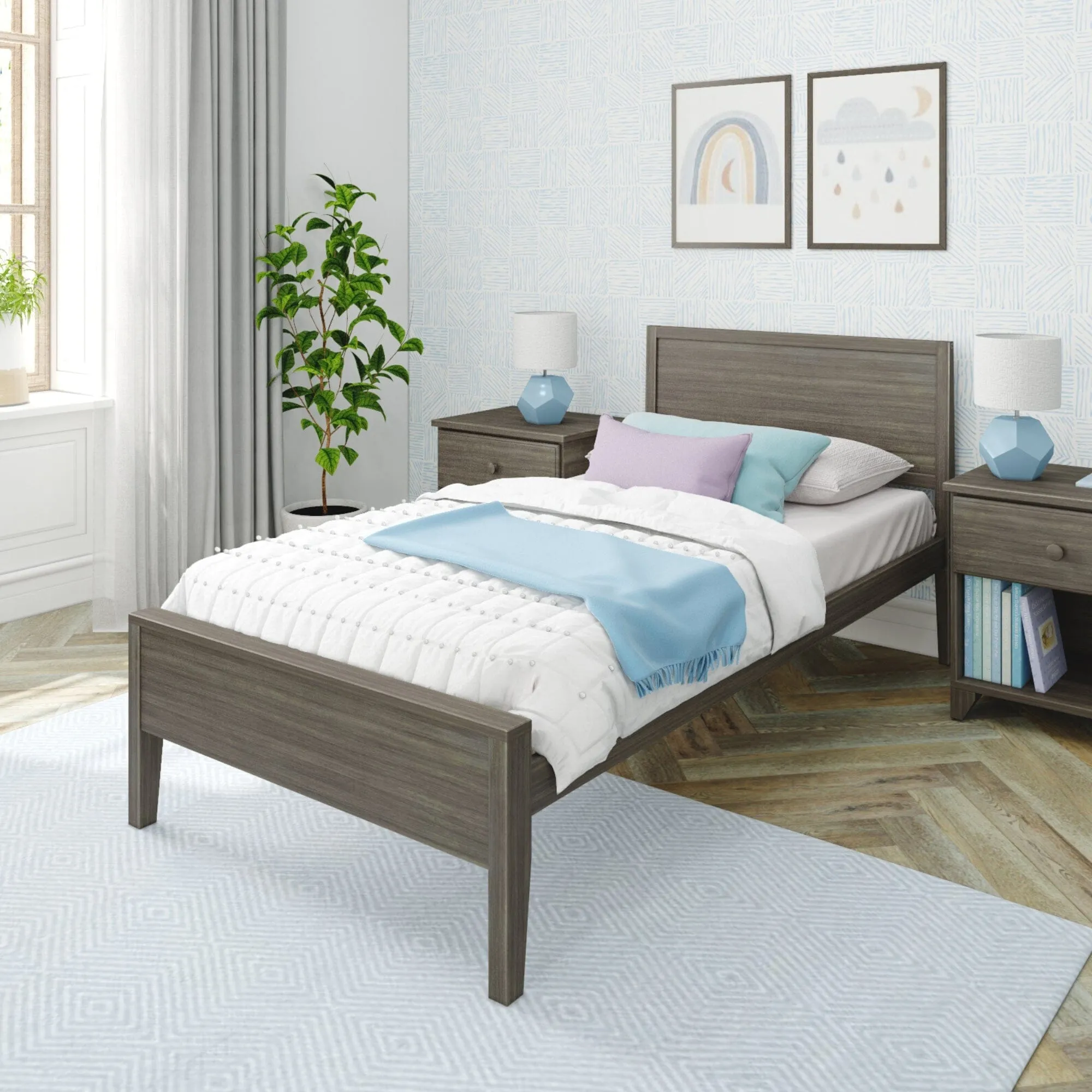 Twin Panel Bed