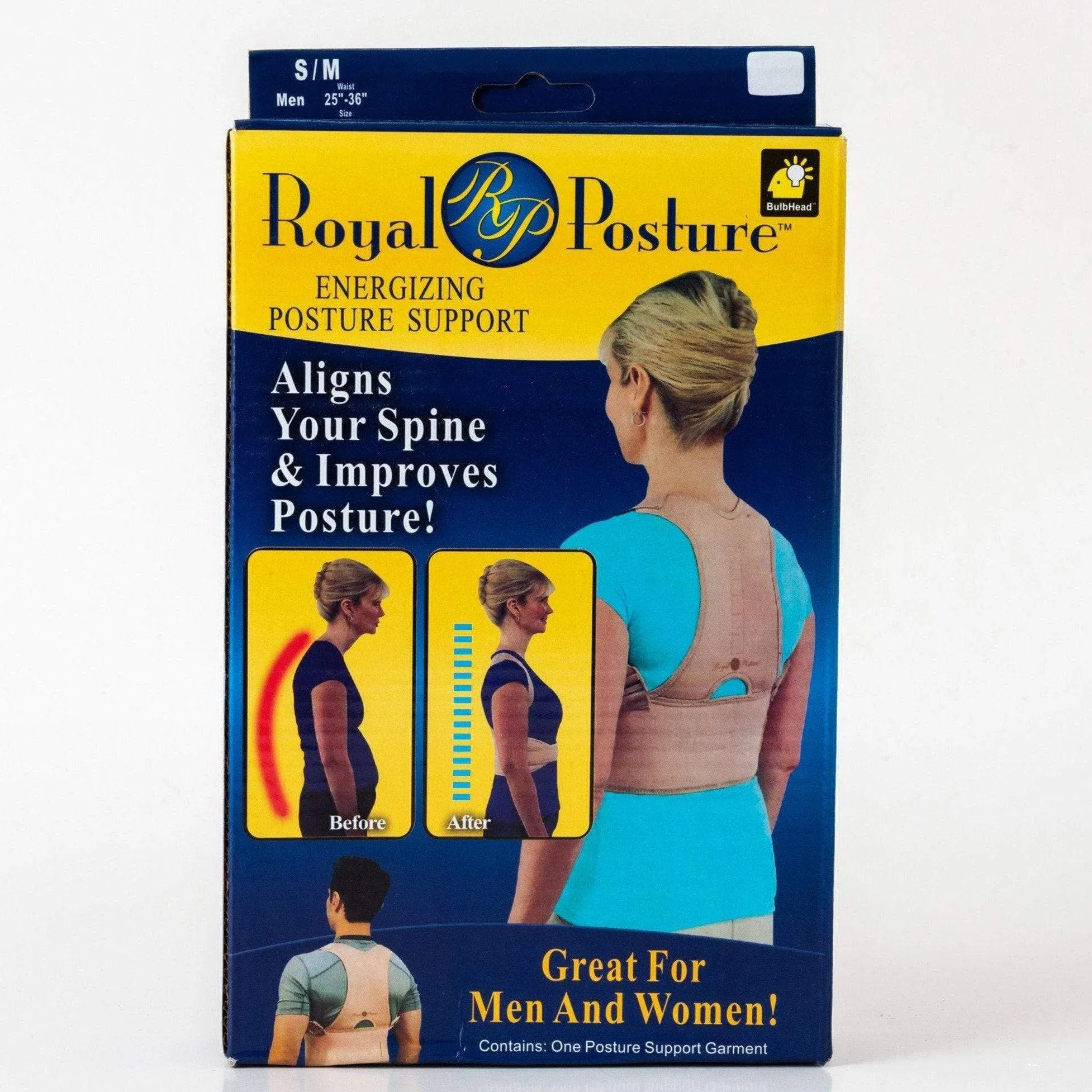 Unisex Energising Posture Support Brace