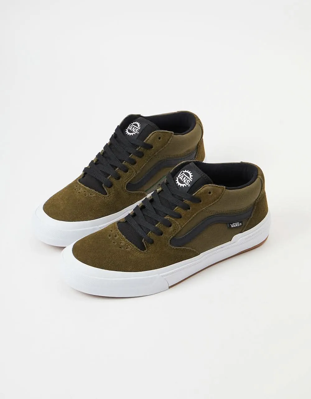 Vans BMX Style 114 Shoes - Dark Olive