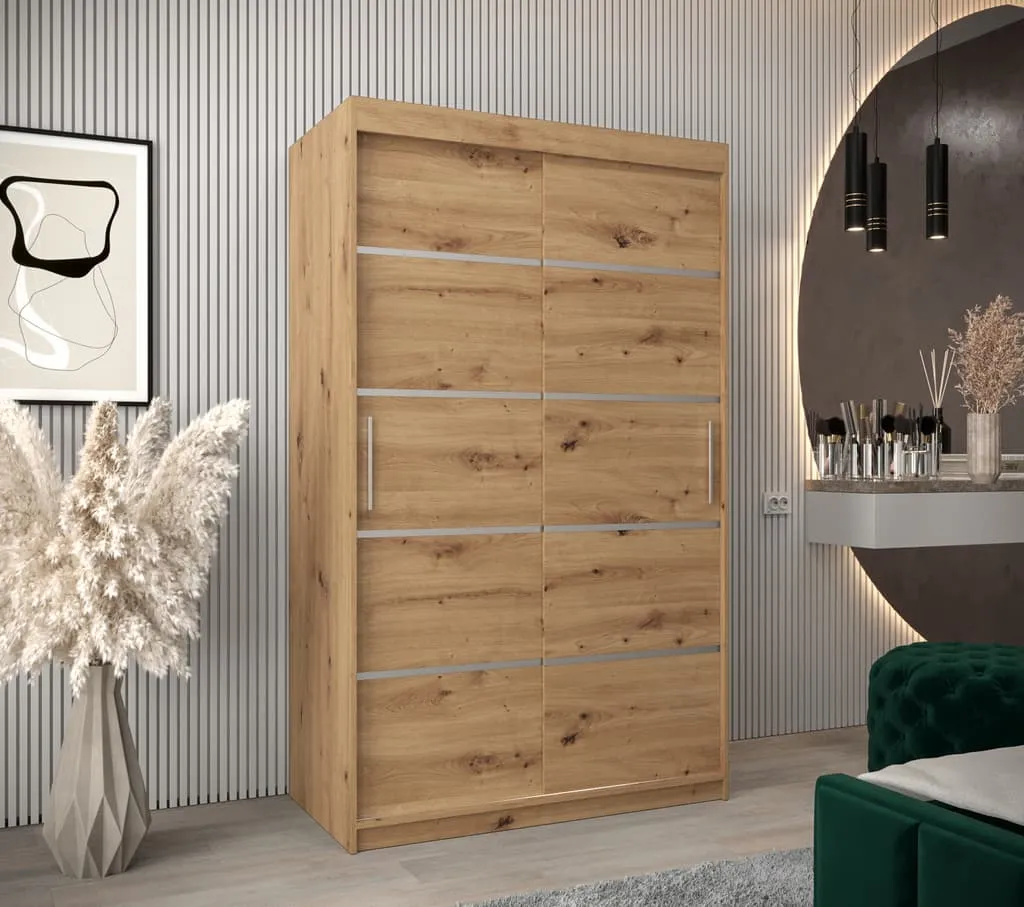 Verona 01 Sliding Door Wardrobe 120cm