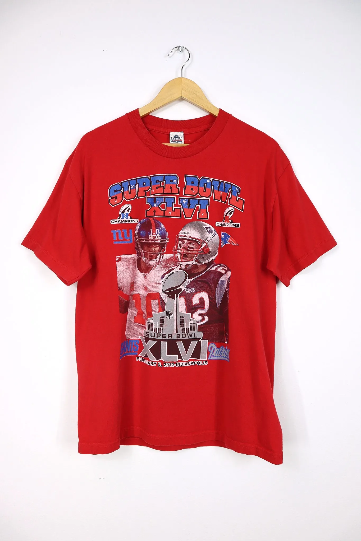 Vintage Super Bowl XLVI Tee