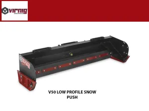 Virnig V50 Low Profile Snow Pusher (SSL)(CTL)