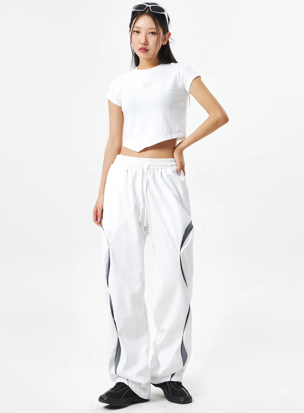 Wide Track Pants Unisex CA317