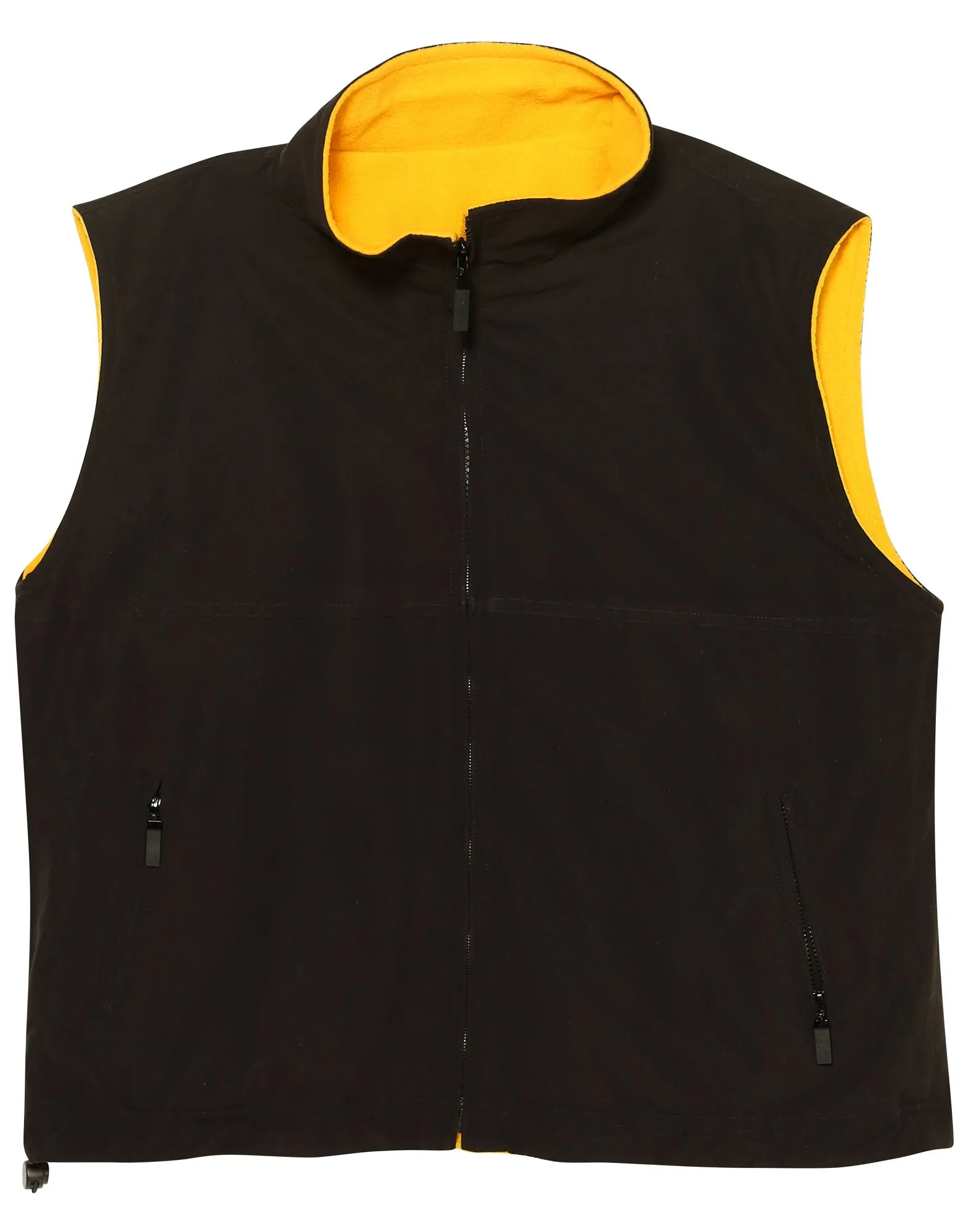 Winning Spirit Unisex Shower Proof Micro Fibre/ Polar Fleece Reversible Vest (PF04A)