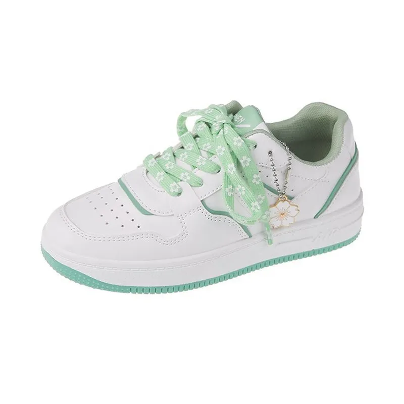 Women Harajuku Japanese Sakura Sneakers Walking Shoes