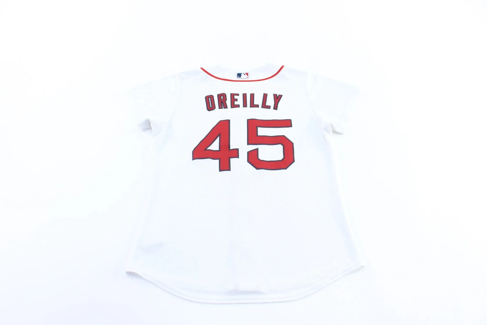 Women's Nike Logo Boston Red Sox #45 O'Reilly Baseball Jersey