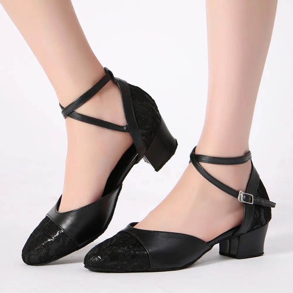 Women's Real Leather 4.5cm Heels Ballroom Dance Shoes/Modern Shoes