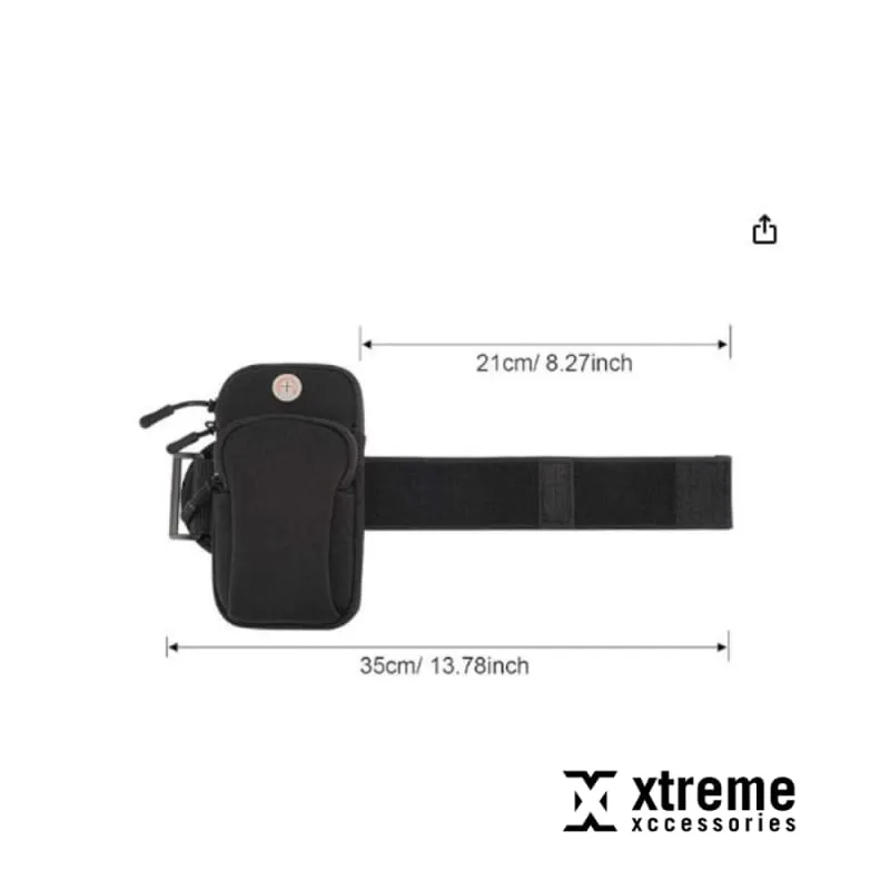 Xtreme Xccessories Sports Universal Phone Cover Case Pouch Storage Solution with Strap